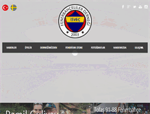 Tablet Screenshot of fenerbahcem.se